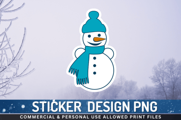Download Winter Snowman  Clipart Sticker Png Desi - Png Collection