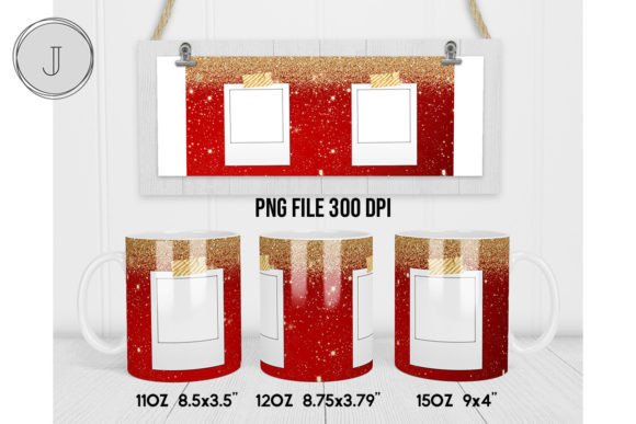 Download Christmas Mug Add Photo Frame Wrap - Premium Resources