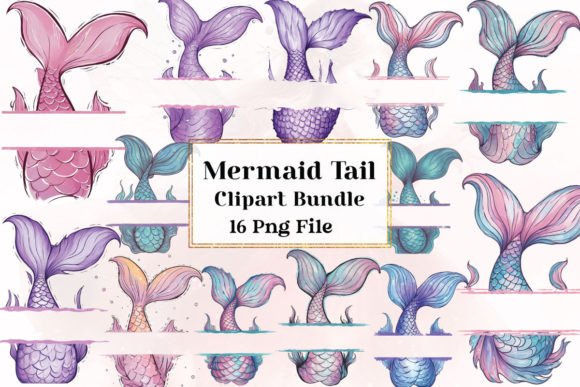 Download Personalized Mermaid Tail Clipart PNG - Png Collection