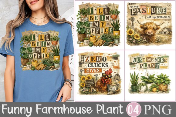 Download Vintage Plant Lover Farmhouse PNG - Png Collection