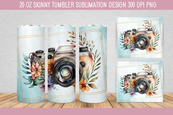 Download Floral Camera Watercolor PNG - Png Collection