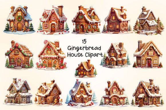 Download 15 Christmas Gingerbread Clipart - Gingerbread clipart Collection