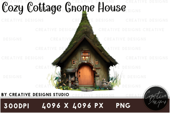 Download Cozy Cottage Gnome House - Cozy cottage Collection
