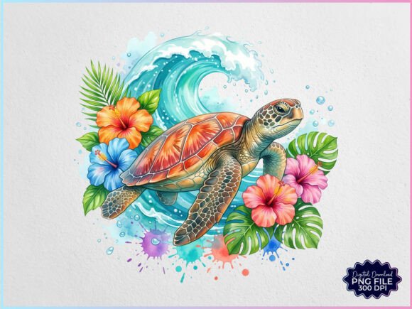 Download Sea Turtle Tropical Summer Beach PNG - Png Collection