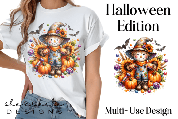 Download Cute Scarecrow Design PNG - Png Collection