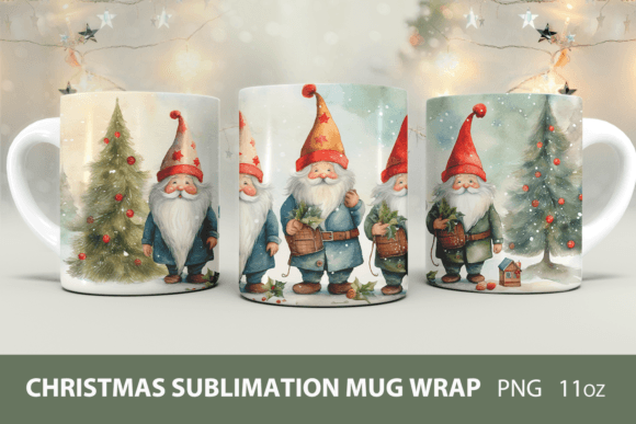 Download Christmas Mug, Gnomes Mug - Premium Resources