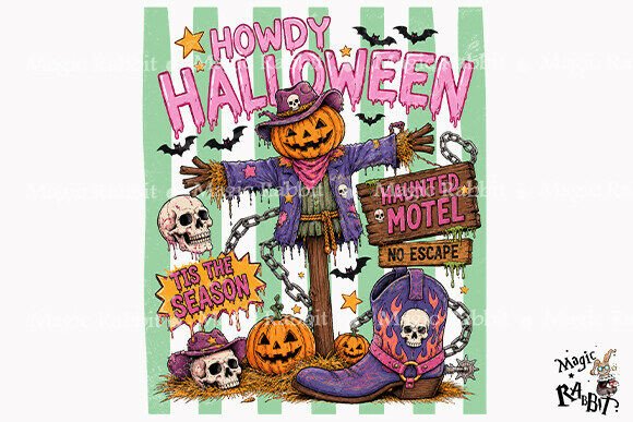 Download Howdy Halloween Scarecrow PNG - Png Collection