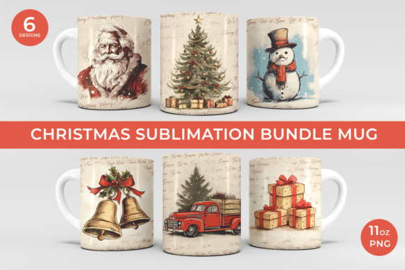 Download Christmas Mug Bundle, Mug Christmas Wrap - Christmas mug Collection