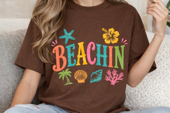 Download Beachin PNG, Colorful Beach Vibes Png - Png Collection