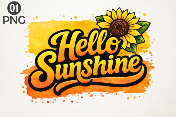 Download Hello Sunshine Sunflower PNG Clipart - Png Collection
