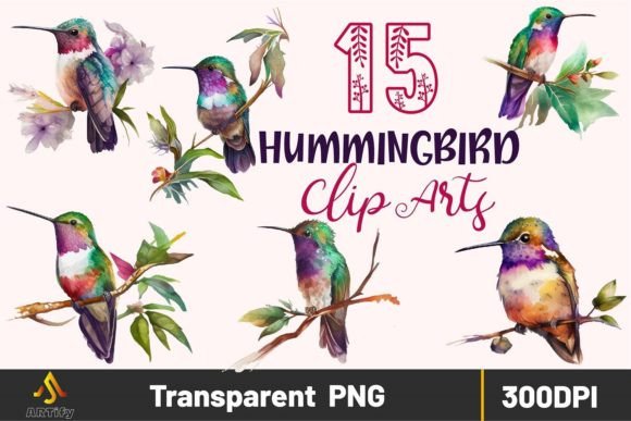 Download Hummingbird Watercolor Clipart HD PNG - Png Collection