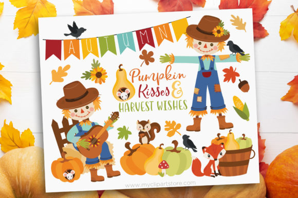 Download Fall Scarecrow Clipart Autumn - Autumn Collection