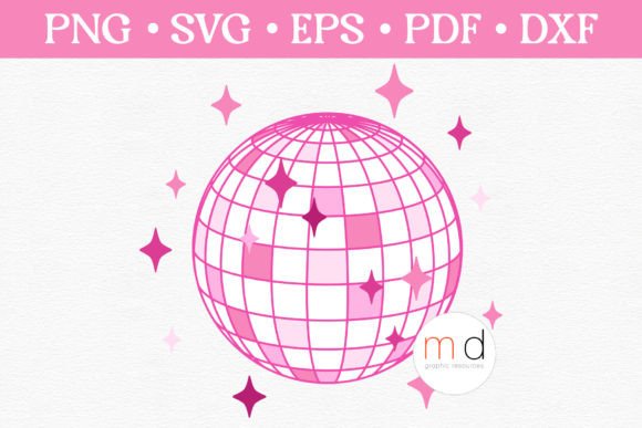 Download Cute Pink Disco Ball Svg Mirror Ball Png - Png Collection