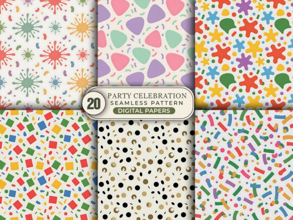 Download Party Celebration Pattern - Premium Resources