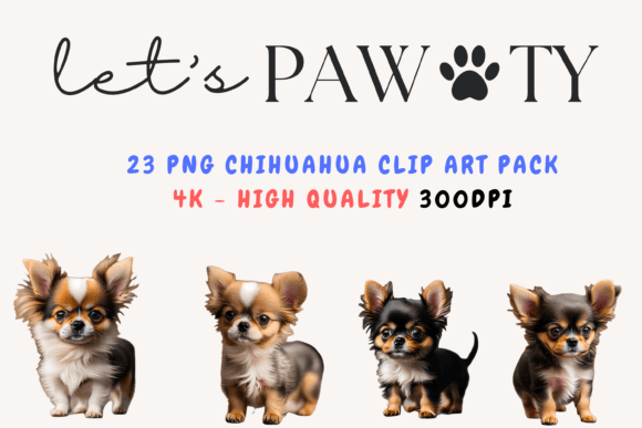 Download 23 PNG Chihuahua Clip Art Pack - Png Collection
