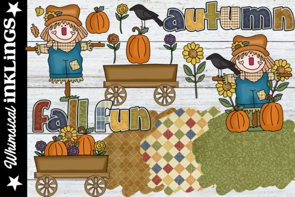 Download Fall Frank-Autumn Scarecrow Clipart - Autumn Collection