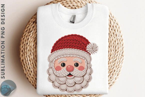 Download Cute Crochet Santa Christmas PNG - Png Collection