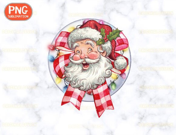 Download Santa Coquette Christmas Bow Png - Png Collection