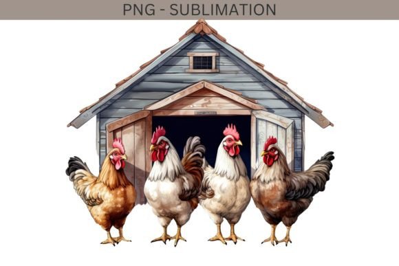 Download Chickens PNG, Farm Animals Digital Image - Png Collection