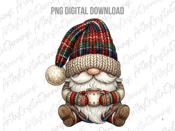Download Cozy Winter Christmas Gnome PNG - Png Collection