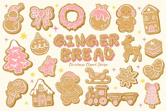 Download Christmas Gingerbread Clipart Png Svg - Gingerbread clipart Collection