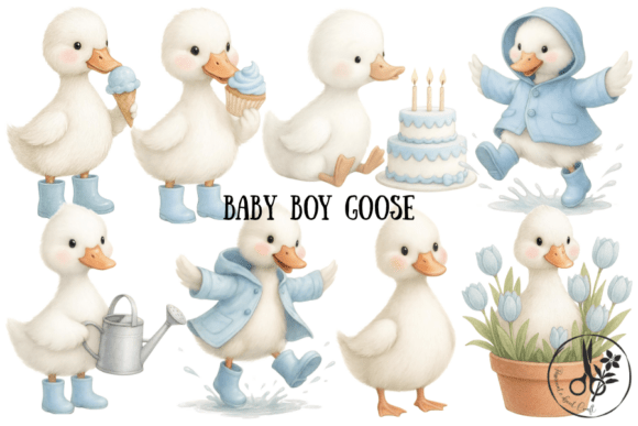 Download Baby Boy Goose - Png &amp; Pdf Clipart - Png Collection