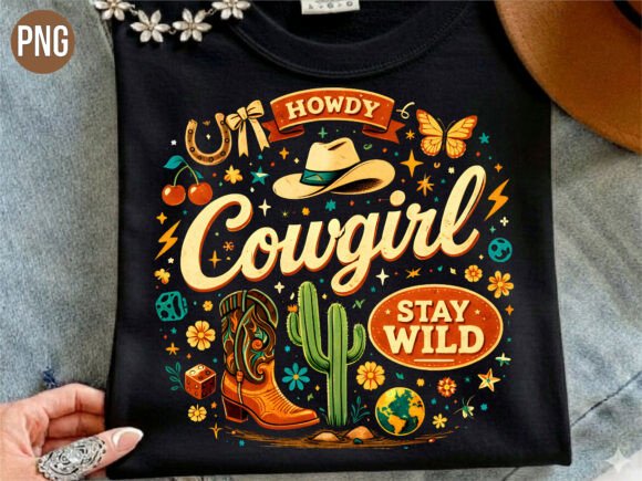 Download Howdy Cowgirl Stay Wild Western PNG - Png Collection