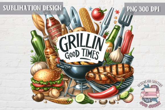 Download Summer Sublimation BBQ Design PNG Grill - Png Collection