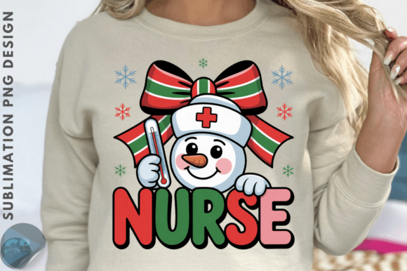 Download Coquette Christmas Nurse Bow PNG Design - Png Collection