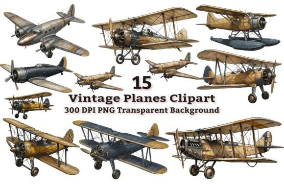 Download Propeller Airplane Clipart Bundle PNG - Png Collection