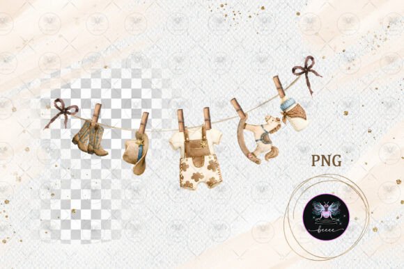 Download Cowboy Baby Clothesline PNG - Png Collection