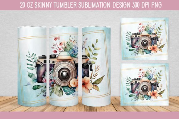 Download Floral Camera Watercolor PNG - Png Collection